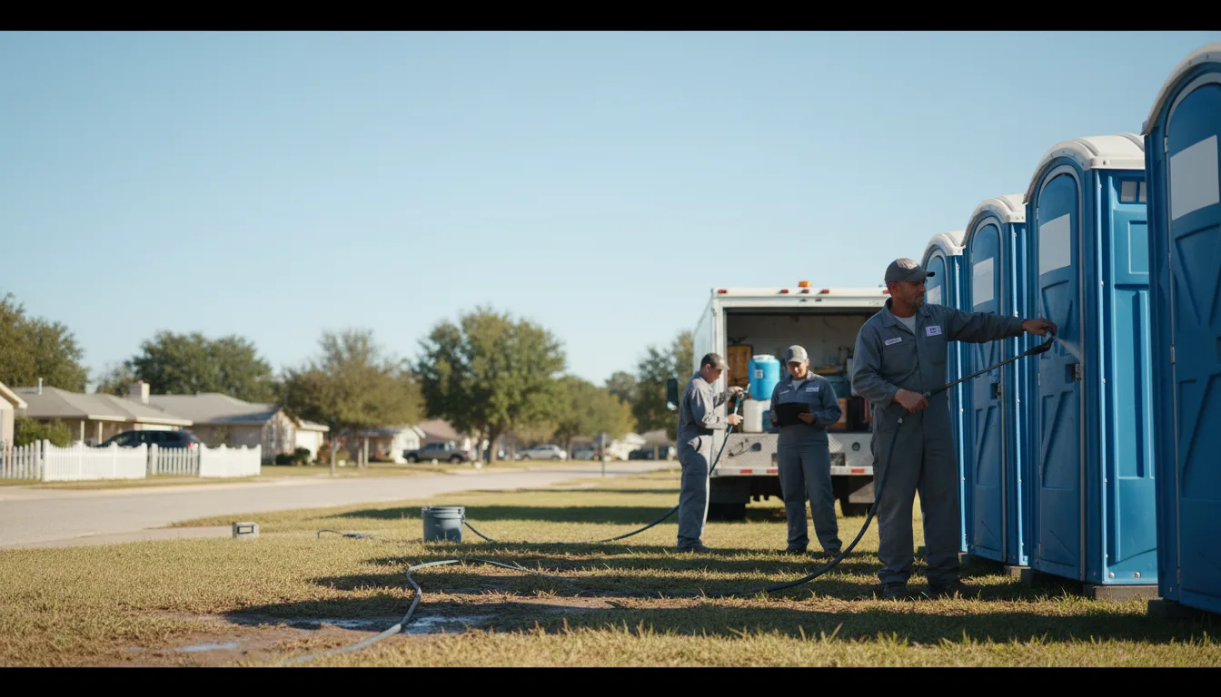 Long-Term Portable Toilet Rental in Sheridan, CA near me